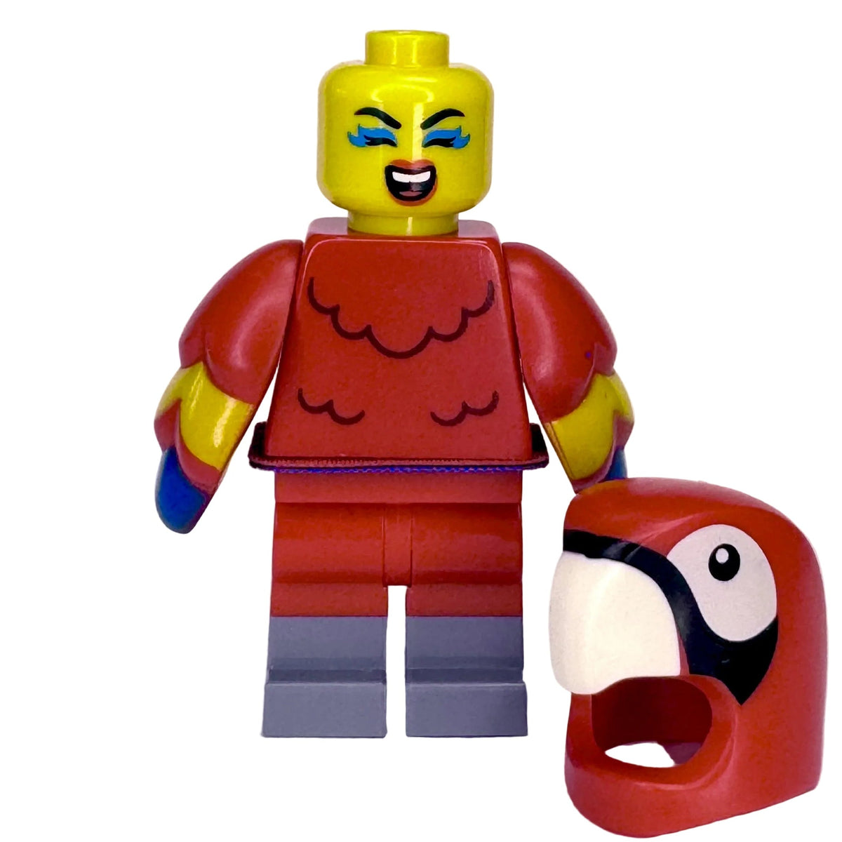 Parrot Costume Fan, col28-12 - LEGO® CMF Minifigure