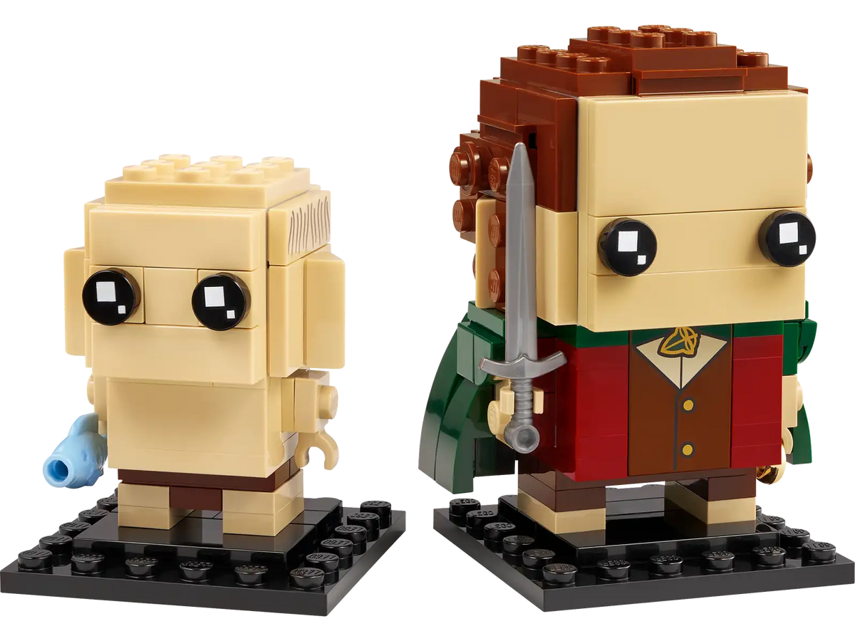 LEGO The Lord of the Rings  Frodo™ & Gollum™ BrickHeadz Set (40630)