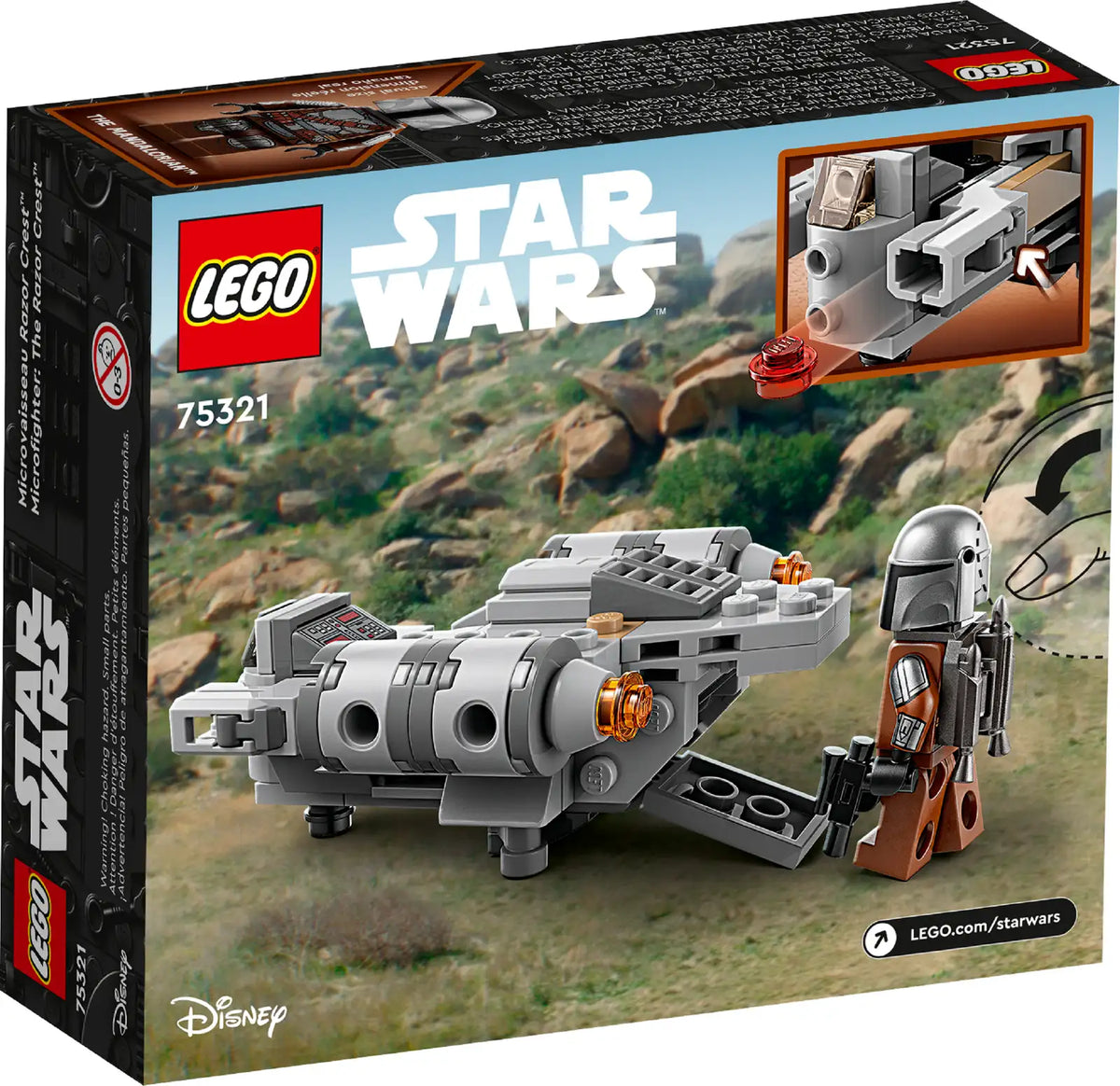 LEGO Star Wars The Razor Crest™ Microfighter Set (75321)