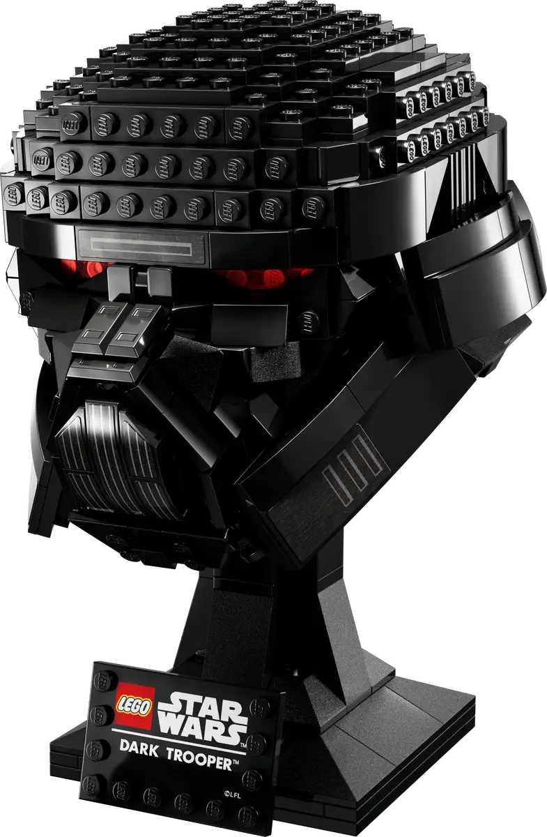 Dark Trooper Helmet - LEGO Star Wars Set (75343)