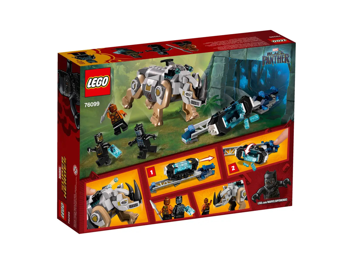 LEGO Marvel Rhino Face-Off by the Mine Set (76099)