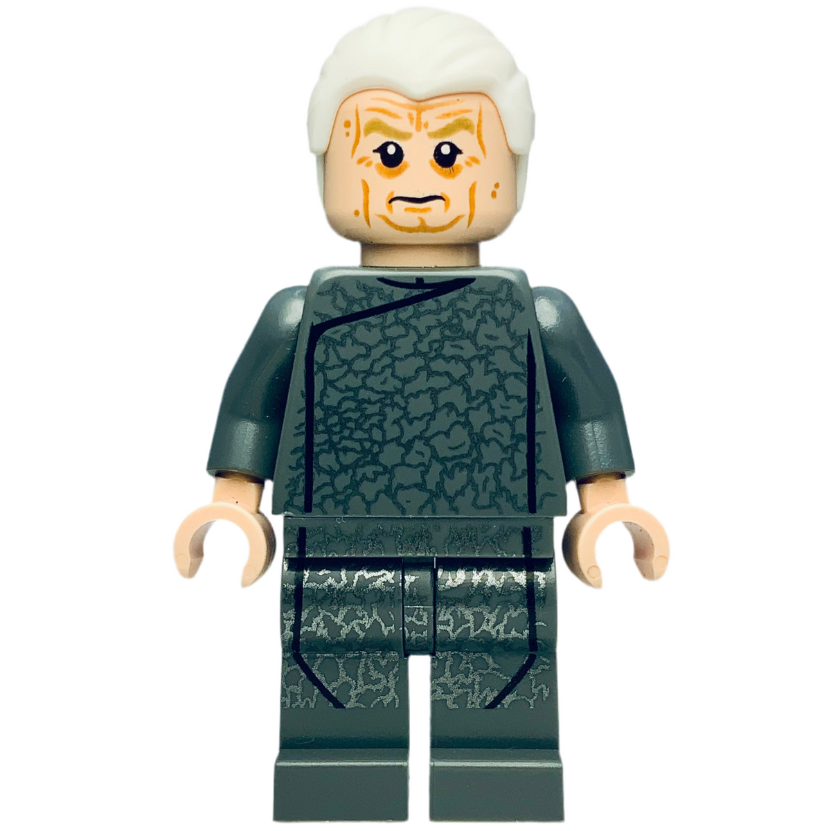 Chancellor Palpatine - Episode 3 Dark Bluish Gray Outfit, sw0540, LEGO® Star Wars Minifigure