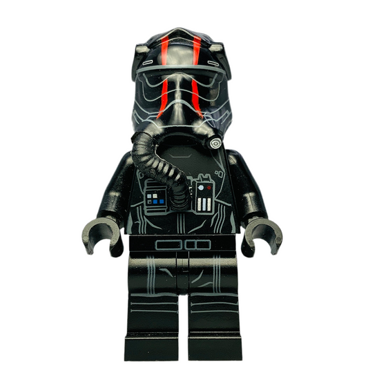 First Order TIE Pilot, sw0860 (Red Stripes Helmet)