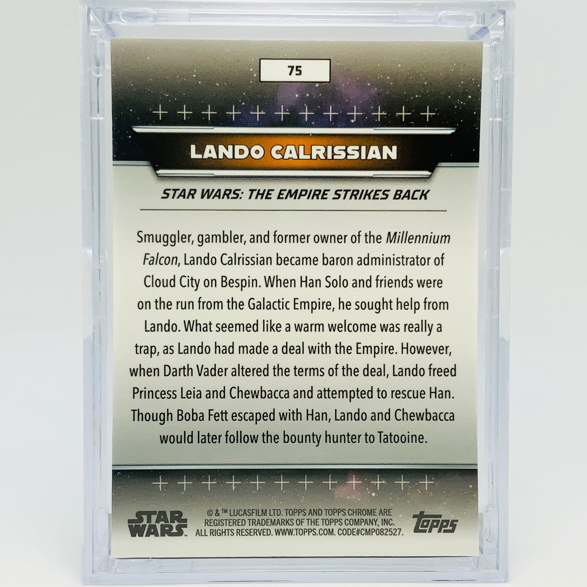 Lando Calrissian with Trading Card & Collector’s Case