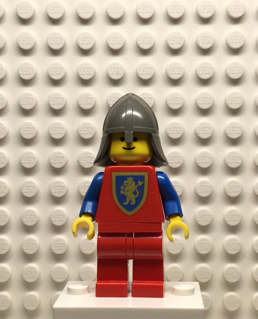 Crusader-Lion, Red Legs, Dark Gray Neck-Protector, cas121