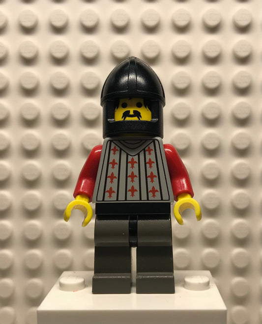 Fright Knights, Knight 2, Black Chin-Guard, cas027